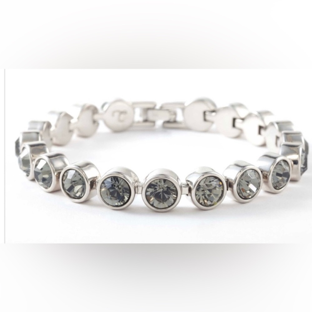 Touchstone Crystal by Swarovski ice  bracelet BLACK DIAMOND new in box